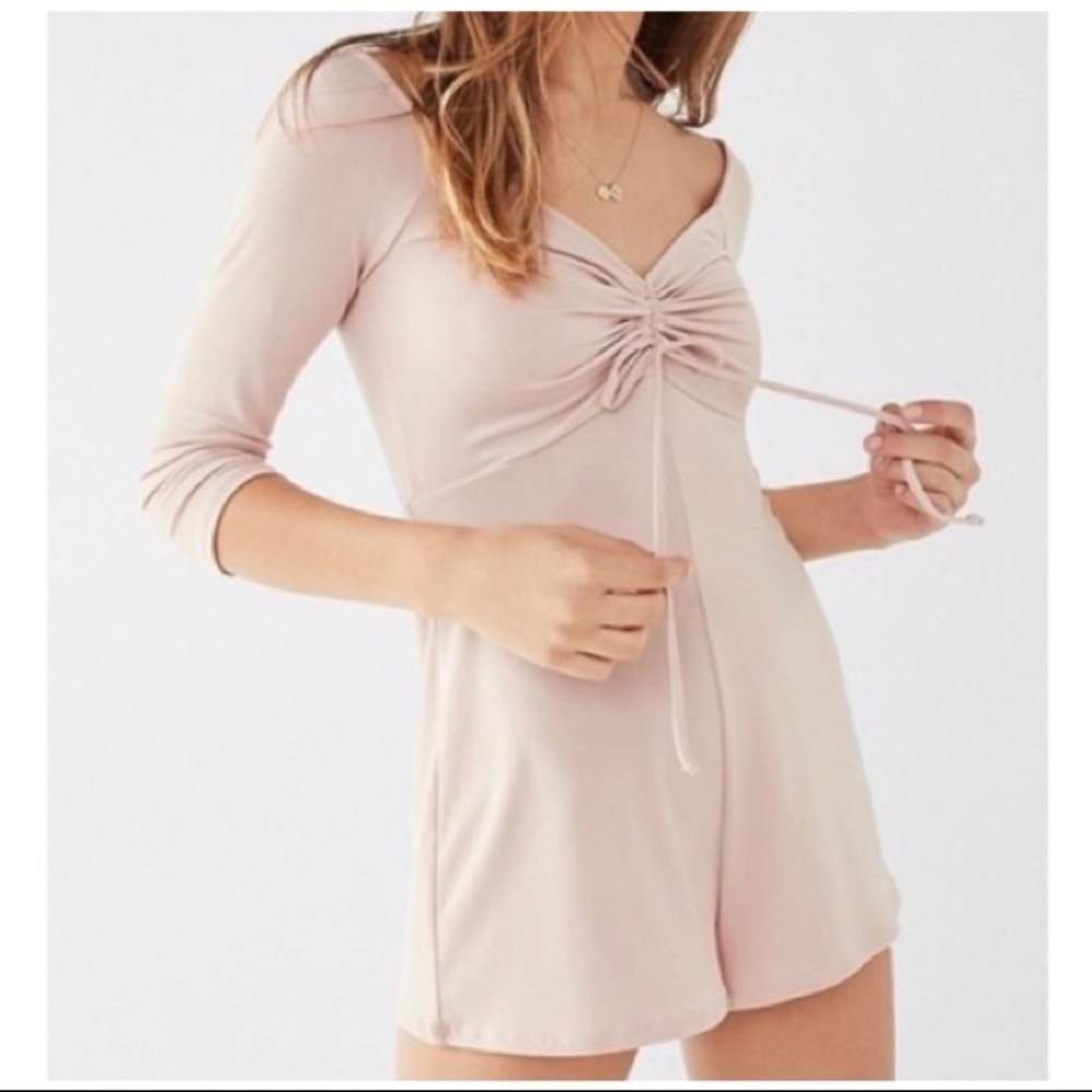 Urban Outfitters Rose Pink Romper NWT